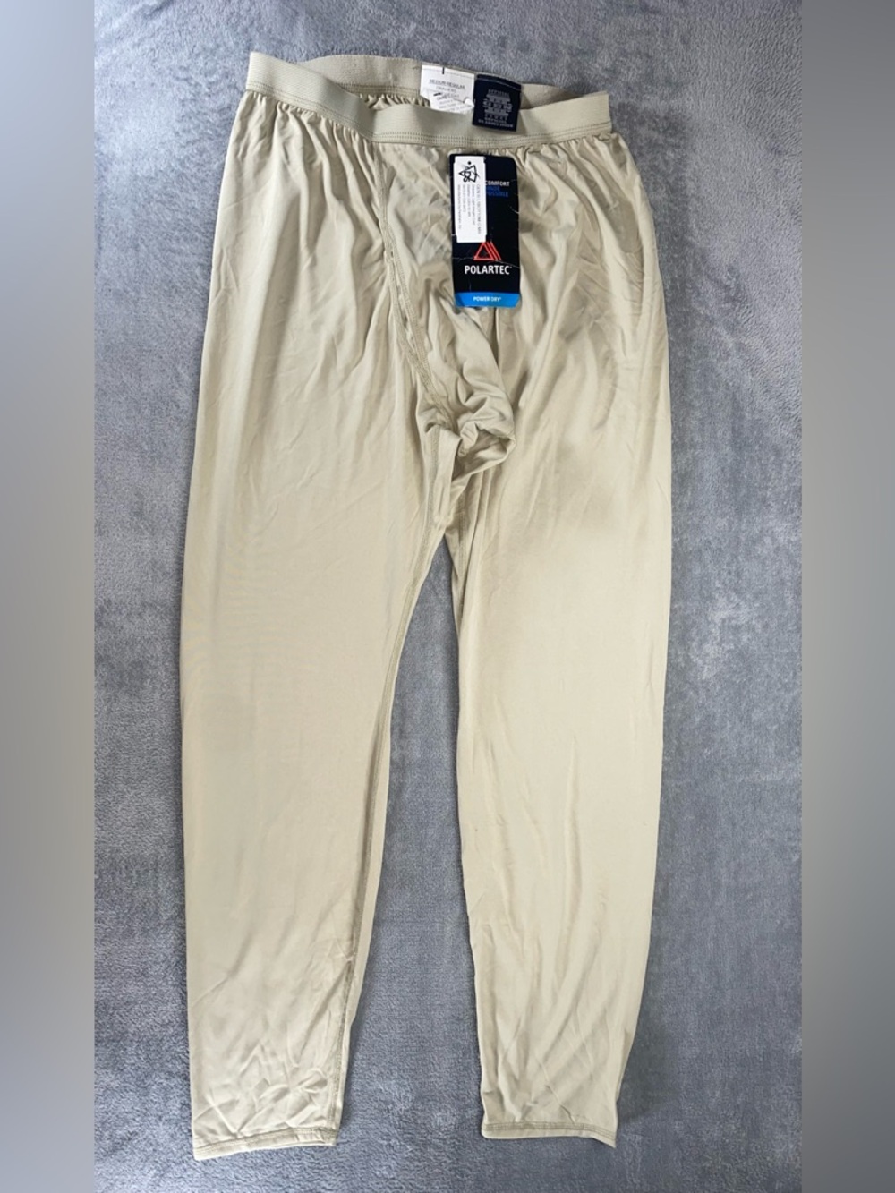 US Army ECWCS Gen III Polartec Power Dry Base Layer Pants MR NWT